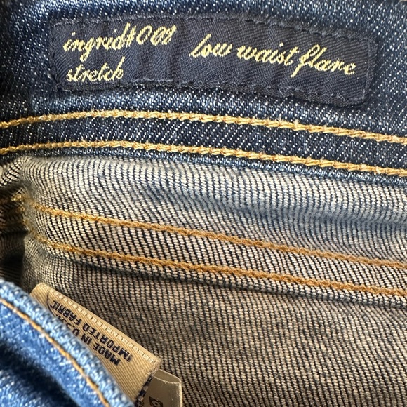 Citizens Of Humanity Low Waist Flare Jeans Size 29 COH Womens Y2K Made in USA - Picture 10 of 16